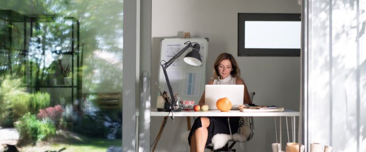 Can my business pay for my garden office?